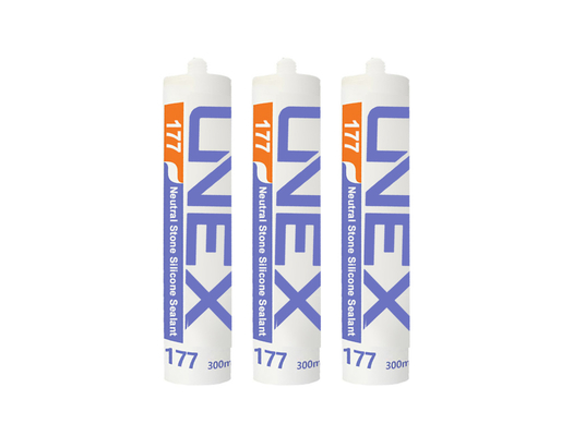 Sealant силикона самой лучшей цены UNEX 177 нейтральный конкретный, клей геля силикона слипчивый для мрамора